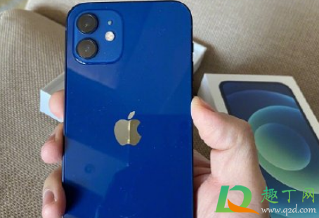 iPhone12蓝色开箱评测1